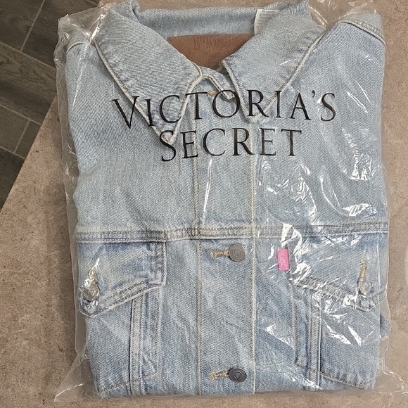 Victoria's Secret Jackets & Blazers - Victoria's Secret Light Blue Denim Jacket
